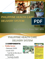 Philippine Health Care Delivery System