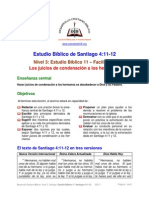 Estudio Biblico Santiago 4 11