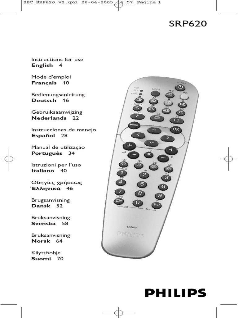 A Guide to Configuring Your Philips Universal Remote Control for