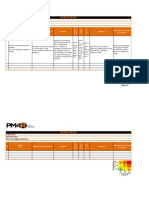 Matriz de Riesgos - Plantilla y Ejemplos