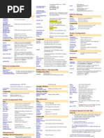 LINUX Administrator’s Quick Reference Card