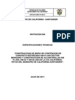 Especificaciones Tecnicas Muro PDF