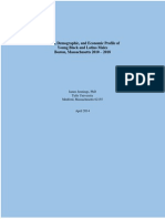 Status of Black and Latino Young Males April 2014