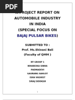 Download Overview of the Automobile Industry by Siraj Siddiqui SN22358969 doc pdf