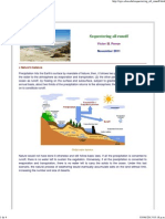 Secuestering Runoff, Dr. Victor M. Ponce