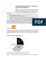 Salarizarea Functionarilor Publici in Germania, Spania, Franta, Belgia Si Danemarca