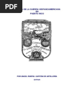 Crónica Guerra Hispano Americana en Puerto Rico (Ángel Rivero 1922)
