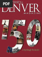 Download University of Denver Magazine Spring 2014 by University of Denver SN223610580 doc pdf