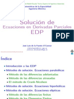 Clase Solucion Ecuaciones Derivadas Parciales 2013