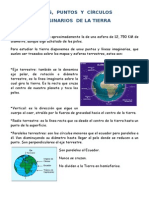 PUNTOS, LÍNEAS Y CÍRCULOS IMAGINARIOS PARA ESTUDIAR LA TIERRA