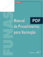 Manual de Procedimentos Para Vacinacao