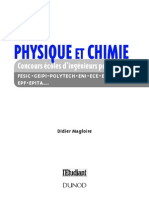 Physique Chimie Concours