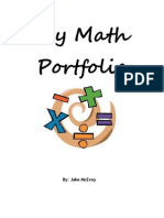 Fall Math Portfolio