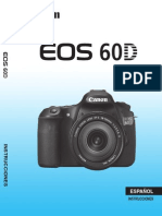 EOS 60D Instruction Manual ES
