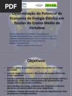 Determinação Do Potencial de Economia de Energia Elétrica