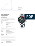 Oris Divers Titan Chronograph: Mywatches Product Card
