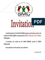 Invitation A La Formation