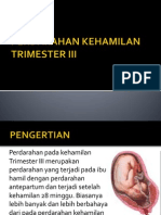 Perdarahan Trimester III