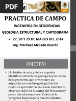 Practica de Campo Ing. Mellado