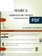 MARCA - Trabajo Gerencia de Ventas