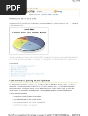 Pie Chart Help
