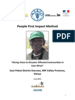 FAO Kenya East Pokot Report June 2012
