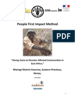 FAO Kenya Mwingi Report June 2012