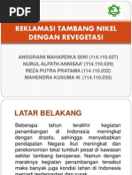 Download Reklamasi Tambang Nikel Dengan Revegetasi by Nurul Alfath Annisa SN223675786 doc pdf