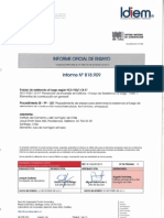 Informe Idiem Ensayo de Resistencia Al Fuego Oficial