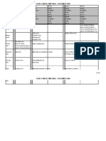 Year 11 Mock Timetable