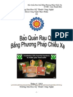 Bảo Quản Rau Quả Bằng Phương Pháp Chiếu Xạ