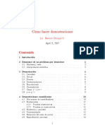 Cómo Hacer Demostraciones - Lic. Ramiro Choque C PDF