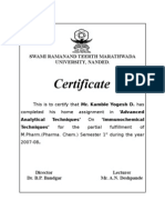 Second Certificate