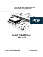Basic Electrical Circuits: Subcourse Md0903 Edition 100