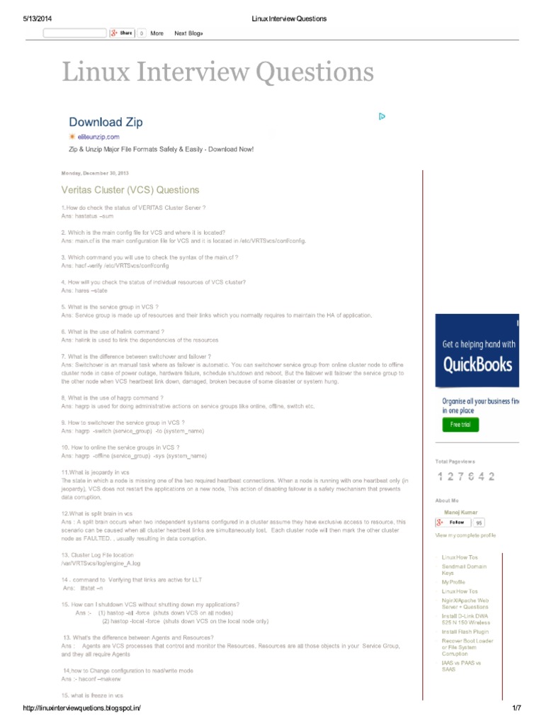 Linux Interview Questions | PDF | Language Arts & Discipline