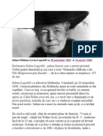 Selma Lagerlöf Minunata Călătorie A Lui Nils Holgersson Prin Suedia