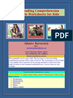 FREE Reading Comprehension Printable Worksheets For Kids