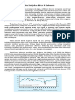 Analisis Kebijakan Fiskal Di Indonesia Artikel