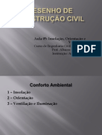 5 Aula Desenho de Construção Civil - Insolação Orientação e Ventilação