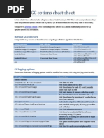 BLOG HotSpot GC Options Cheat Sheet v2