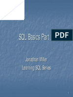 SQL Basics II