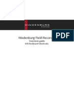 Hindenburg Field Recorder IOS Guide StepByStep Shortcuts