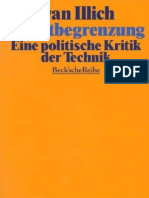 Selbstbegrenzung - Ivan Illich