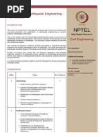 Introduction To Earthquake Engineering