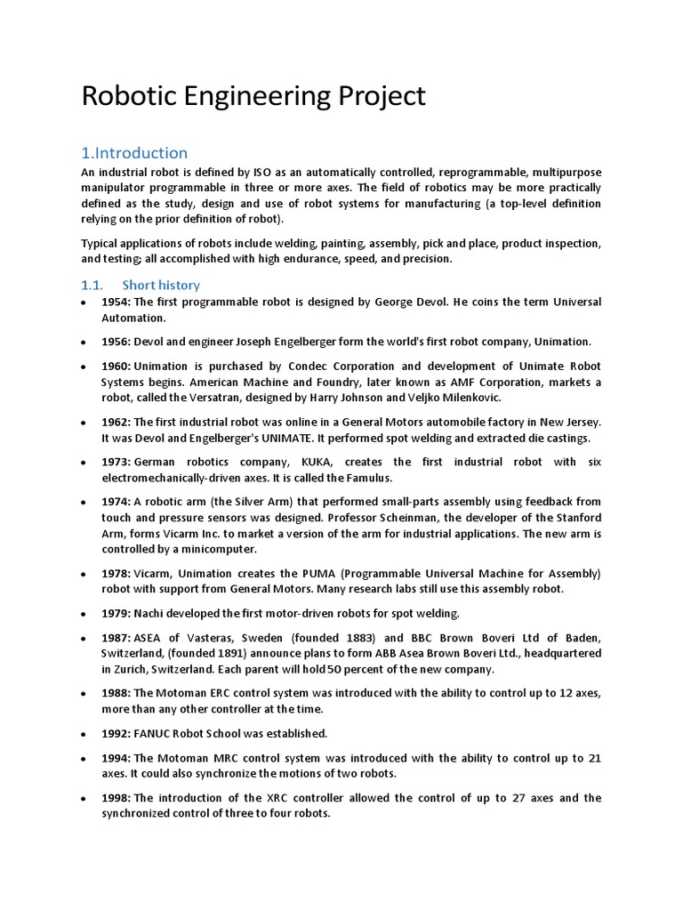 Robotics Engineering Pdf Gear Robotics