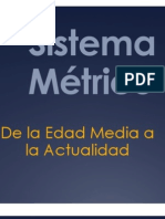 Sistema Métrico en La Edad Media