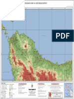 Aceh Besar District Topography Map