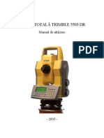 Manual Trimble 5503