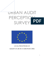 Urban Audit 2004 - UAPS Leaflet