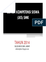 Lomba Kompetensi Siswa (LKS) SMK Prov